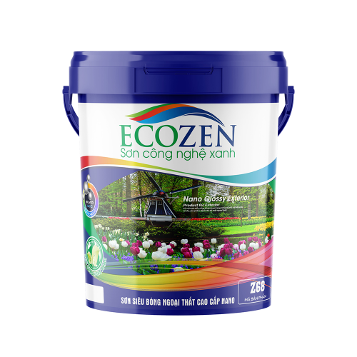 Sơn siêu bóng ngoại thất cao cấp nano
